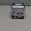 Linkind Matter Smart Light Bulb, Smart Bulbs Work with Apple Home, Siri, Alexa, Google, SmartThings, LED RGBTW Color Changing Bulbs Music Sync,A19 E26 60W 800LM, 2.4GHz WiFi Only, 4 Pack