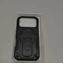 Goton for iPhone 17 Pro Case with Privacy Tempered Glass Screen Protector & Camera Lens Protector, Compatible with MagSafe, Invisible Kickstand, Shockproof Phone Cover, Black