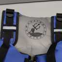 Poseidon Adjustable Water Safety Life Jacket - Classic Unisex Design with Front/Rear Storage Compartments for Multiple Water Activities, Size M