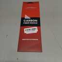 Carbon Fiber Insole for Men & Women 1 Pair: Rigid Shoe Insert for Morton's Toe, Turf Toe, Hallux Rigidus & Limitus, Arthritis - Alternative to Post Op Shoe (255mm, Fit W 9-9.5, Men's 8-8.5)