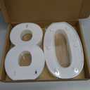80th Birthday Decorations for Women Men,Happy 80 Birthday Decorations for Centerpieces Table,80 Light Up Numbers Sign Led for Party Backdrop Wall Decor for Wedding Anniversary Home
