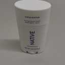 Native Deodorant,Unscented, Aluminum Free, Paraben Free, 2.65 OZ (75 g), Coconut Oil and Shea Butter