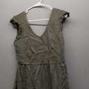 PRETTYGARDEN Women's Summer Flowy Maxi Dress Casual Cap Sleeve V Neck Smocked Beach Sundress size L