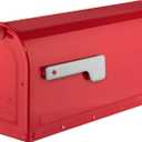 ARCHITECTURAL MAILBOXES 7600R MB1 Mailbox, Medium, Red
