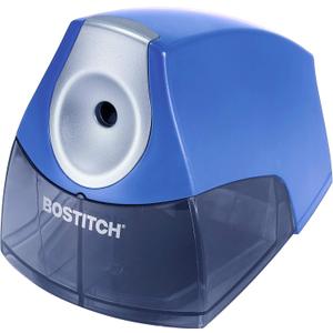 Bostitch Office Personal Electric Pencil Sharpener, Powerful Stall-Free Motor, High Capacity Shavings Tray, Navy Blue (EPS4-KTBLUE) (Dark Blue)