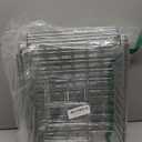 Large Freezer Baskets for Chest Freezer with Dividers, Deep Freezer Organizer Bins Expandable 15.5"~24.5", Hanging Storage Container Baskets for Chest Freezer Sort Frozen Meats