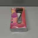 Remington Smooth & Silky Electric Shaver for Women, 3-Blade Battery Operated Foil Shaver and Bikini Trimmer, Shave Wet or Dry