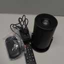 [Built-in Apps & 2026 Upgraded] Mini Projector Support 4K 1080P Auto Keystone 180 Rotatable with WiFi 6 and Bluetooth 5.4, Projector Portable Compatibile with HDMI/TV Stick/Memory Stick/Laptop-Black