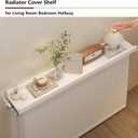 Wooden Radiator Shelf 47in Wall Mounted Floating Radiator Cover, 47x6in/120x15cm