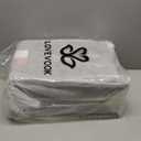 LOVEVOOK Carry On Luggage 22x14x9 Airline Approved with Detachable Pouch, 21 Inch Hardside Suitcases with Spinner Wheels, Lightweight Carry-on Luggage with TSA Lock for Women Men, 2PCS, Black