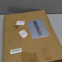 JOEJOY Deluxe Dog Booster Seat with Sturdy Metal Frame and Safety Leash for Small Pets up to 20 lbs - Portable Puppy Dog Car Seat with Thick Cushion and Storage Pockets for Small Dogs, Black