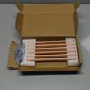 Goo-Ki Brushed Copper Cabinet Pulls with 7.6''Hole Centers, Modern Style Zinc Alloy Cabinet Handles for Dresser, Wardrobe, Cupboard- 6 Pack