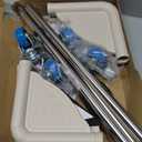 SPACECARE Mini Fridge Stand Furniture Dolly Mobile Roller with 4 Locking Wheels-Base Adjustable Refrigerator Washing Machine Stand Moving Cart- Appliance Dolly Cart Roller Pedestal - Off White (Ivory)