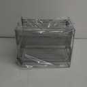 Mind Reader Accessory Organizer, Supply Storage, Makeup, Office, Kitchen, Metal Mesh, 8.25"L x 12.5"W x 12.5"H, Silver