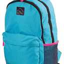 Mintra Office Backpack, Water-resistant Everyday Bag with Adjustable Straps, Unisex Backpack for Travel, College, Multi-Compartments with Secure Zippers, Turquoise, 20L Large, 12.59" W x 20" H