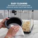 West Bend Theater Crazy Popcorn Machine, Nonstick Kettle, 4 Qt., Black