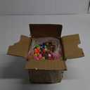 Pllieay 1000pcs Bouncy Balls Bulk, 20mm/0.78inch Colorful Various Styles Mixed Bouncy Balls, Small Rubber Bouncing Balls for Kids Party Favors, Gift Bag Filling and Vending Machines