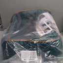 Dog Car Seat  Memory Foam Dog Booster Seats for Small Dogs Up to 25lbsElevated Pet Car Seat with Storage Pockets and Dogs Seat BeltPet Travel Bed for Front & Back SeatsRemovable WashableGreen