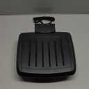 George Foreman Fully Submersible Grill, NEW Dishwasher Safe, Wash the Entire Grill, Easy-to-Clean Nonstick, Black/Grey (4-Serving)