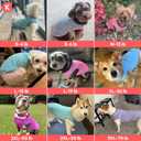 KYEESE 2 Pack Dog Shirts Quick Dry Soft Stretchy Pet T-Shirts with Reflective Label Tank Top Sleeveless Sun Protection Vest Dog Clothes for Small Medium Dogs, Medium, Purple+Pink