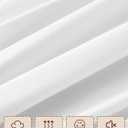 Fitted Sheet for Queen Air Mattress, with 18-24 Inch Extra Deep Pocket, Soft Breathable Bed Sheet Bottom Mattress Cover for Inflatable Air Bed, White