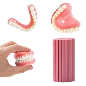 Kaimloyou Upper and Lower Denture Reline Kit,Provide A Comfortable, Soft, and Secure Fit with Cushioning, Helps Reduce Irritation and discomfort.