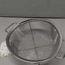 Stainless Steel Mesh Colander Strainer Basket, 4 Quart Fine Mesh Net Colander with Heavy Duty Handles & Wide Rim & Resting Feet for Strain, Drain, Rinse, Fry, Steam or Cook Vegetables & Pasta