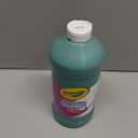 Crayola Washable Tempera Paint For Kids, Green Paint, Classroom Supplies, Non Toxic, 32 Oz Squeeze Bottle