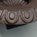 Esschert Design XH70 Cast Iron French Urn Planter, Large, Antique Brown