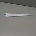 Rubbermaid 14-1/2 in. D White Twin Track Bracket