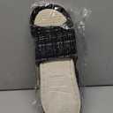 Women's Fashion Home Linen Couple Slippers Breathable Home Shoes Moisture Absorbing Anti Slip Cotton Linen Slippers 36-37