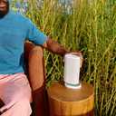 Sonos Play - Portable Bluetooth Speaker with WiFi, Alexa, 24-Hour Battery Life, Charging Base - White (Single)