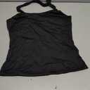 Womens Tank Tops Sexy Halter Neck Going Out Tops Summer 2026 Trendy Backless Workout Shirts Sleeveless Y2k Clothes (Black, S)