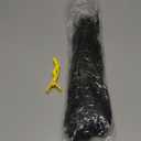 Kinky Straight Clip ins Real Human Hair Extensions 10pcs 14 Inch Natural Black Color Clip In Hair Extensions For Black Women(14 Inch)