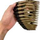 Plastic Fake Bullet Army Belt, Toy Bandolier Belt Cosplay Costume Accessories for Kids and Adults, Halloween Masquerade Party Props