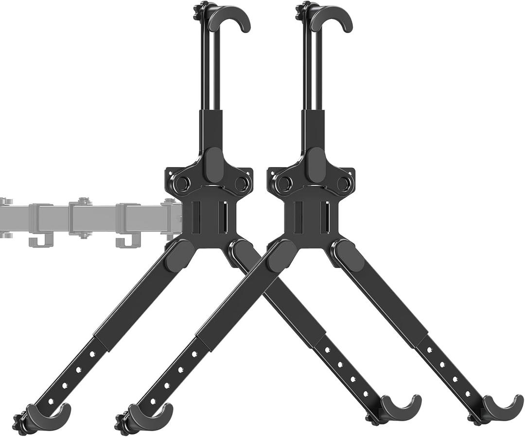 MOUNTUP Dual VESA Monitor Mount Adapters, Universal Non-VESA Mounting Adapter Kits for 19 to 32 Inch Computer Screens, Max Load 17.6lbs VESA Adapters, 2 Packs