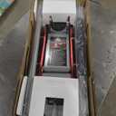 3 Ton Low Profile, Aluminum and Steel Racing Floor Jack with Dual Pistons Quick Lift Pump for Sport Utility Vehicle, Lifting Range 3-15/16" min to 18-5/16" max, Net Weight 58.5 lb, Red