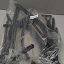 LIANTRAL Curved Firewood Rack Outdoor Indoor, 48 Inch Heavy Duty Log Holder for Fireplace Wood Storage, Firewood Storage Holder Stand Metal Wood Rack Organizer