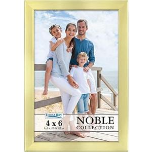 Icona Bay 4x6 Gold Picture Frame, Modern Professional Frame, Noble Collection Pack of 9