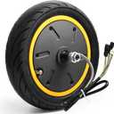 350W Electric Scooter Hub Motor Compatible with Ninebot MAX G30, 10 Inch Rear Wheel Scooter Motor, Electric High-Torsion Waterproof Scooter Motor Kit