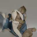 60pcs Blue and Brown Balloons 12inch with Brown Dusty Pastel Blue Sand White Balloons for One Sweet Cookie Birthday Gender Reveal Baby Shower Party Decorations