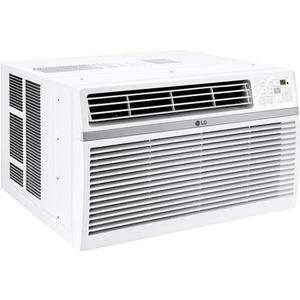 LG LW1224RD 12,000 Window Air Conditioner, 115V, 550 Sq.Ft. (22' x 25' Room Size), Quiet Operation, Electronic Control with Remote, 3 Cooling & Fan Speeds, Auto Restart, 12000 BTU, White