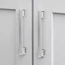 VEHCIL 20 Pack Brushed Nickel Cabinet Pulls,7 Inch(178mm) Kitchen Cabinet Handles, Drawer Pulls Handles for Kitchen Cabinets Hardware Cupboard Closet Bathroom Dresser, Solid Zinc Alloy