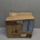 M MCIRCO 175 Piece Gold Dinnerware Set - 50 Plastic Plates, 25 Cups, 25 Pre Rolled Napkins with Plastic Silverware, Disposable Gold Dinnerware Set for 25 Guest