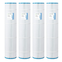 SV-7495 Swimming Pool and Spa Replacement Filter Cartridge Replaces for Unicel-7495 125Sq.ft Filbur FC-1296 PA126 Hayward SwimClear C5020,5000, CX1260RE 71253 4 Pack