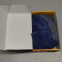 REVIX Microwavable Booties for Cold Feet Moist Heat Therapy, Heated Slippers Women & Men for Soothing Cold Foot, Microwavable Foot Warmers, Non-Slip Sole & Adjustable Fit, Navy S