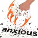 Fidget Toys Adults Anxiety Relief Items Calm Down Supplies,Halloween Decor Decorations Costumes,3D Printed Action Figures,Articulated Claws Horror Cool Stuff Gadgets,Orange