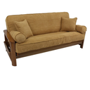 Convertible Futon Sofa Bed, Multifunctional Sofa Bed, Folding Sofa Bed Floor Mattress, Comfy Loveseat Sleeper Sofa with Adjustable Backrest for Living Room Bedroom,Coffee