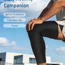 Leg Compression Sleeve - Full Length Knee Sleeve Covers Thigh, Knee and Calf, Stays in Place for Sports, Soft and Elastic for Comfort, X-Large
