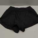 ATTRACO Women Swim Shorts Side Split Swim Trunk 2 in 1 Board Shorts with Pockets Swim Bottom (Small)